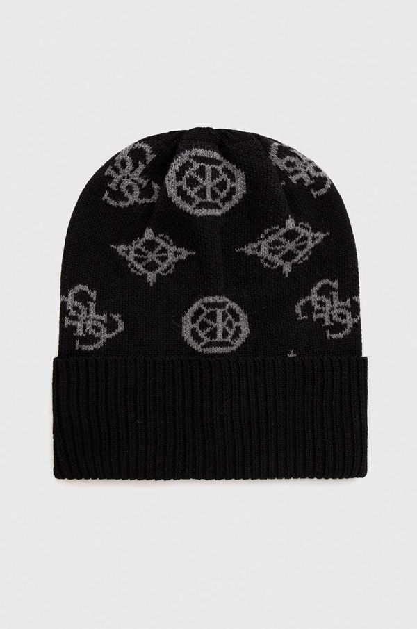 Guess Kapa s dodatkom vune Guess boja: crna