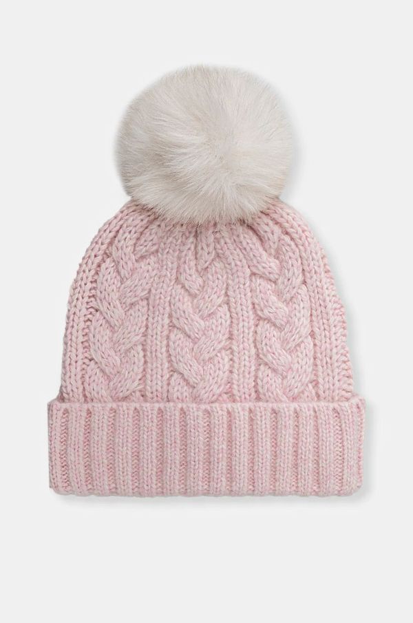 Hollister Co. Kapa s dodatkom vune Hollister Co. boja: ružičasta, KI354-4037