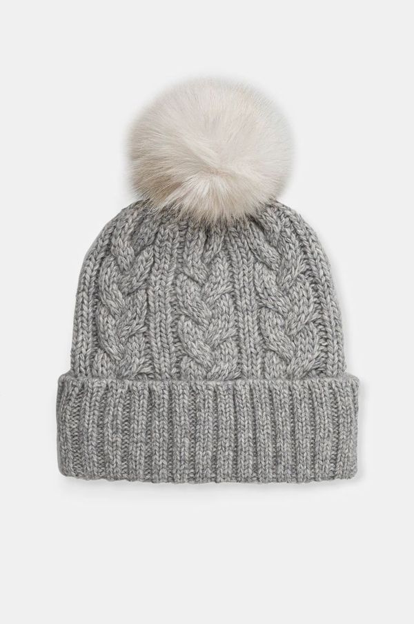 Hollister Co. Kapa s dodatkom vune Hollister Co. boja: siva, KI354-4037