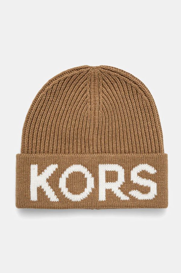 MICHAEL Michael Kors Kapa s dodatkom vune MICHAEL Michael Kors boja: smeđa, od tanke pletenine, 539875