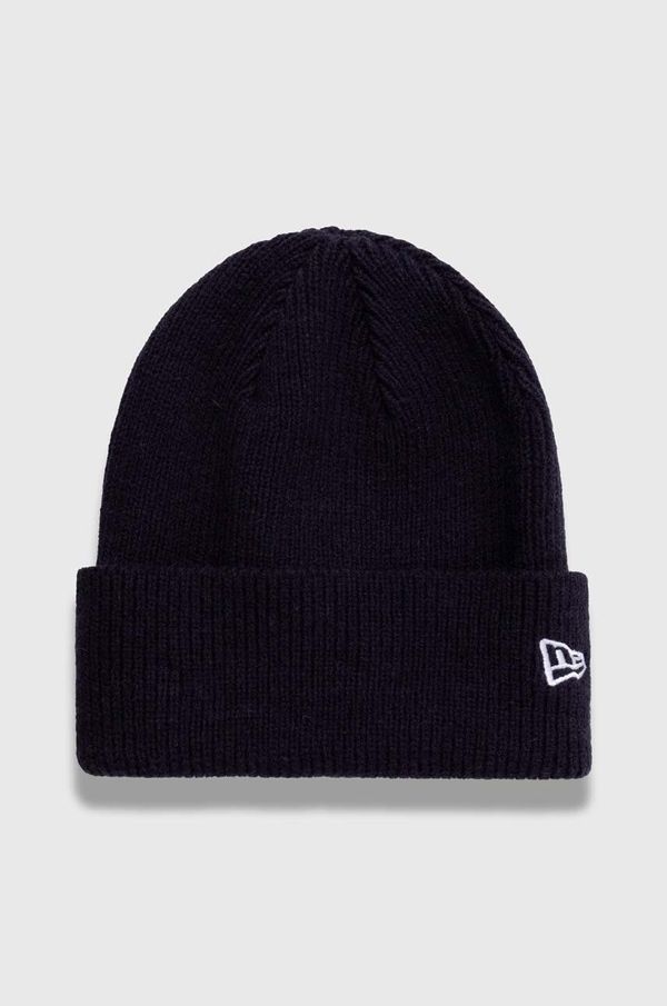 New Era Kapa s dodatkom vune New Era boja: tamno plava, od debelog pletiva