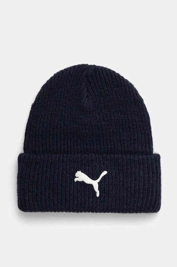 Puma Kapa s dodatkom vune Puma boja: crna, od debelog pletiva, 25495