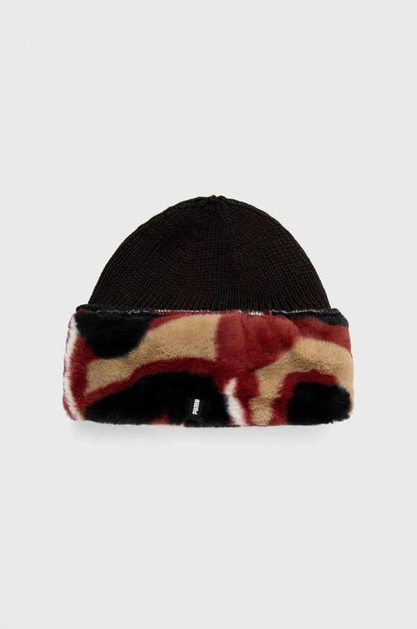 Puma Kapa s dodatkom vune Puma Title Nine boja: crna,