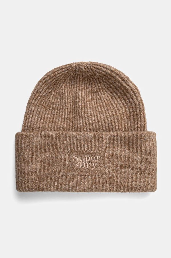 Superdry Kapa s dodatkom vune Superdry boja: bež, Y9010185A-1JL