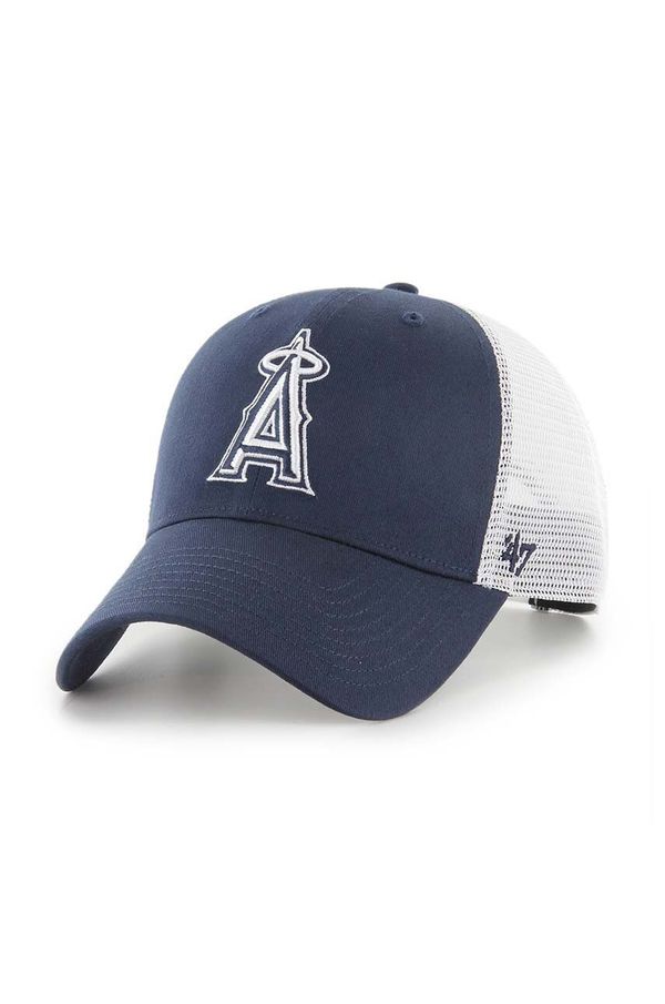47 brand Kapa sa šiltom 47 brand MLB LA Angels boja: tamno plava, s aplikacijom, B-BLMSH04GWP-NY