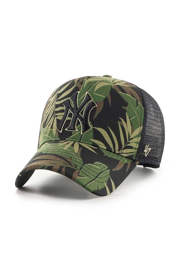 47 brand Kapa sa šiltom 47 brand MLB New York Yankees boja: smeđa, s aplikacijom, B-TPCDT17PTP-BW