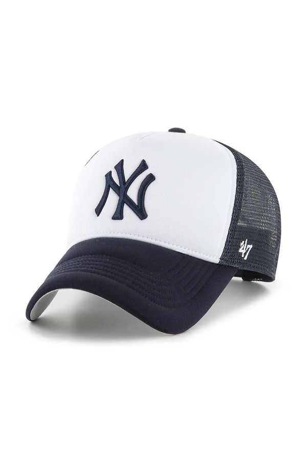 47 brand Kapa sa šiltom 47 brand MLB New York Yankees boja: tamno plava, s aplikacijom, B-TRTFM17KPP-NY