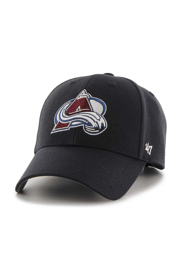 47 brand Kapa sa šiltom 47 brand NHL Colorado Avalanche boja: tamno plava, s aplikacijom, H-MVP16WBV-NY