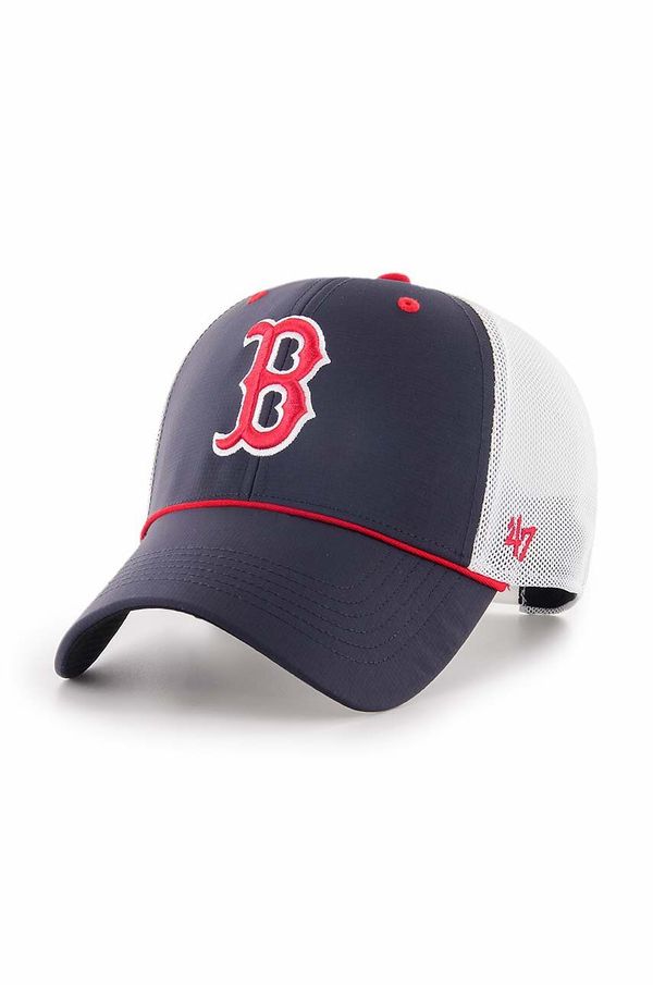47brand Kapa sa šiltom 47brand MLB Boston Red Sox boja: tamno plava, s aplikacijom