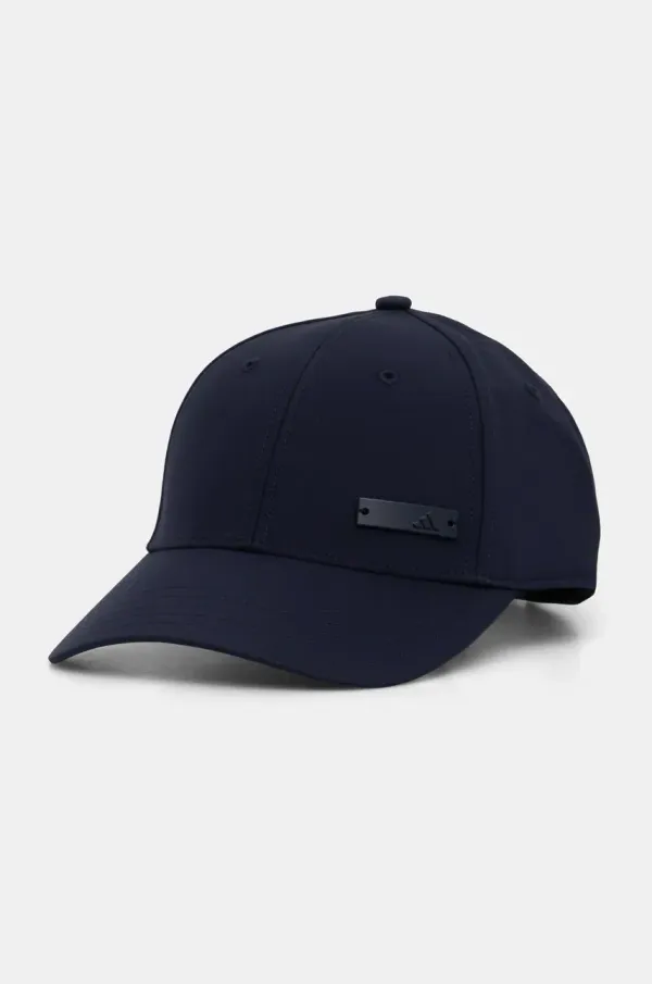 adidas Kapa sa šiltom adidas BB CAP LT MET boja: tamno plava, bez uzorka, JF8486
