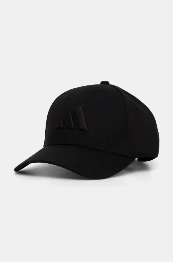adidas Kapa sa šiltom adidas BBALL CAP TONAL boja: crna, s aplikacijom, JE5657