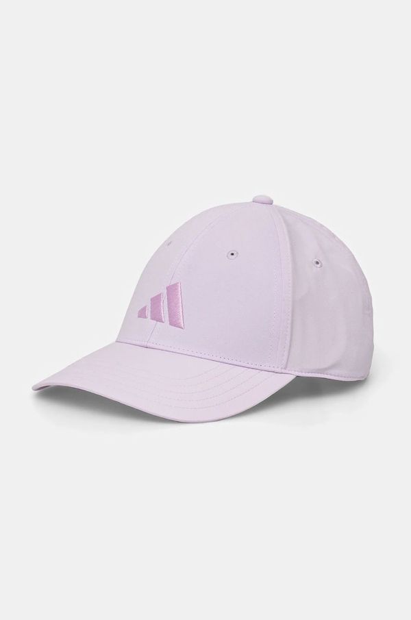 adidas Kapa sa šiltom adidas BBCAP LT NL boja: ljubičasta, bez uzorka, JN2413
