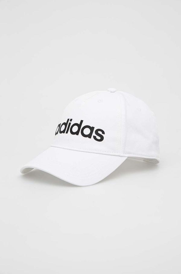 adidas Kapa sa šiltom adidas boja: bijela, s tiskom