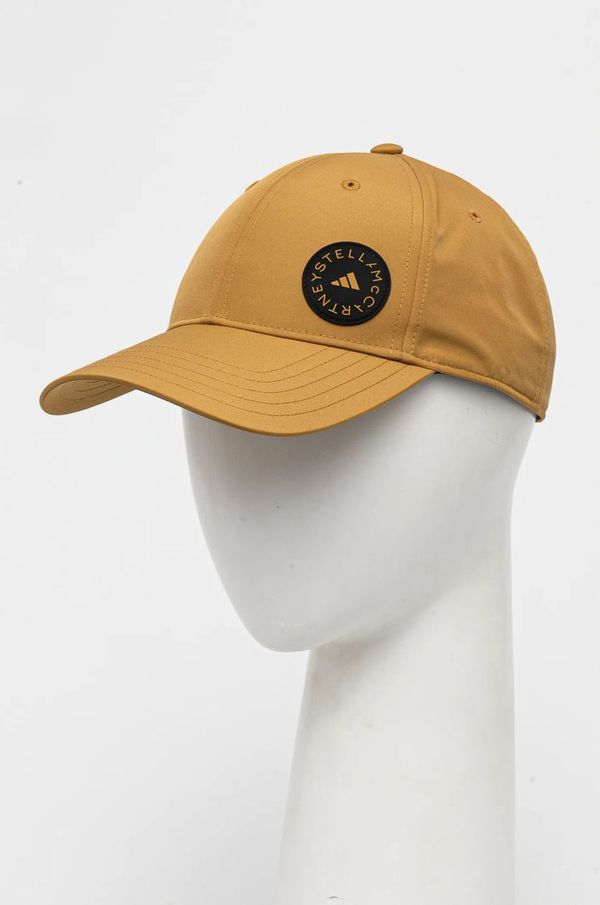 adidas by Stella McCartney Kapa sa šiltom adidas by Stella McCartney boja: bež, s aplikacijom, IX6605