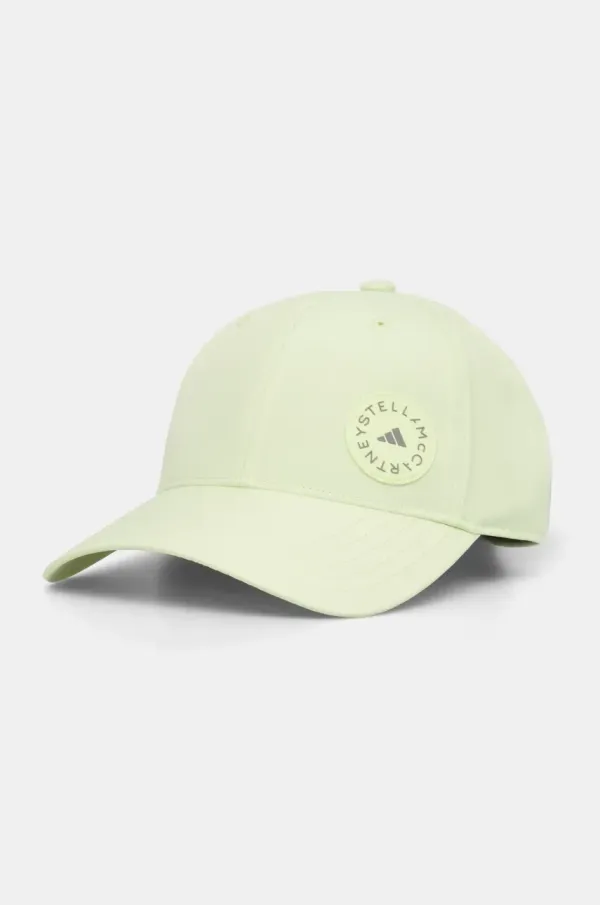 adidas by Stella McCartney Kapa sa šiltom adidas by Stella McCartney boja: zelena, s tiskom, JP2689