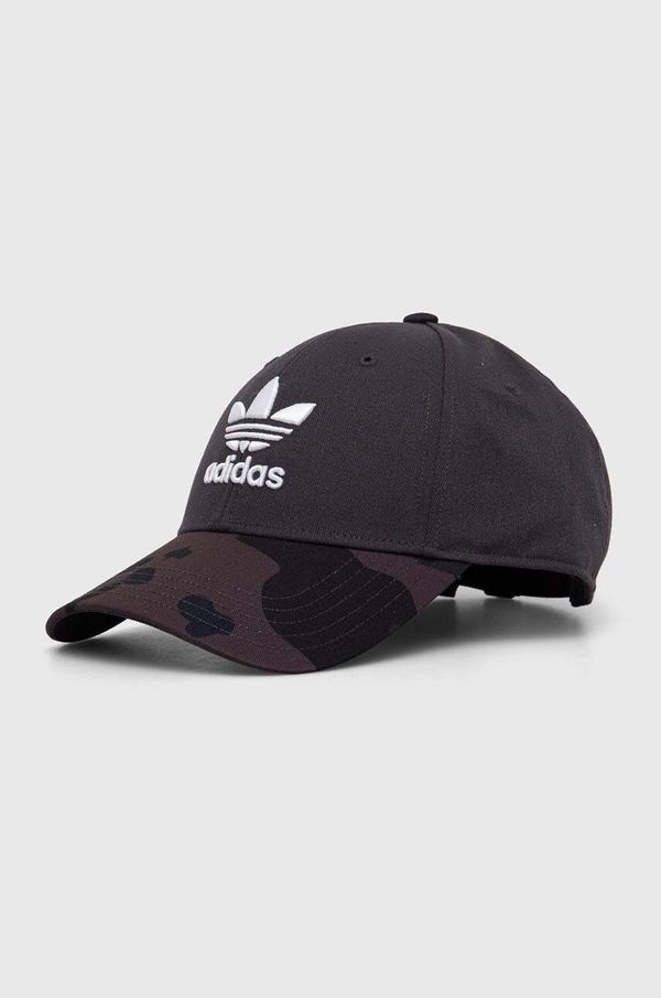 adidas Originals Kapa sa šiltom adidas Originals boja: crna, s uzorkom