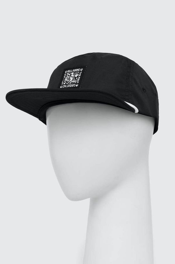 Billabong Kapa sa šiltom Billabong x Coral Gardeners boja: crna, s aplikacijom, ABYHA00402
