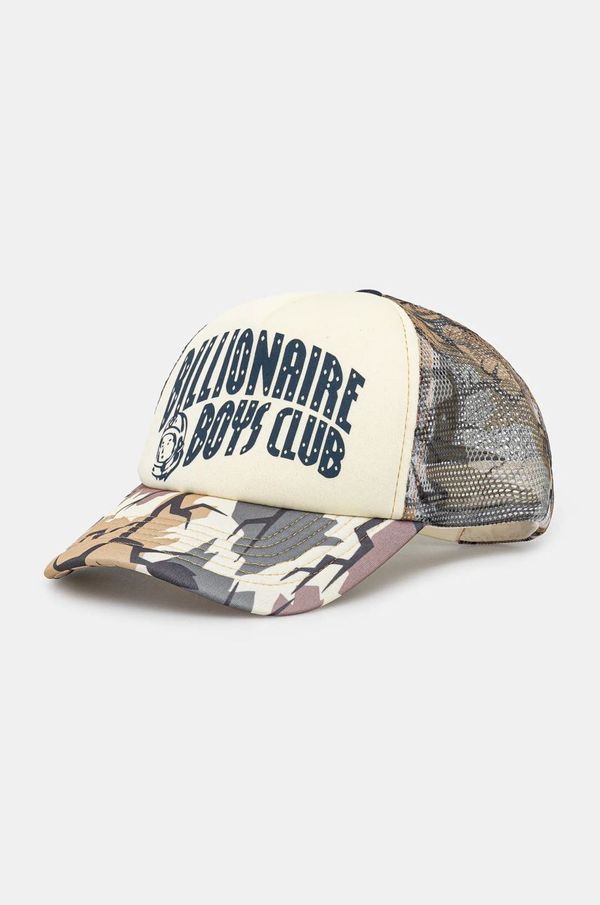 Billionaire Boys Club Kapa sa šiltom Billionaire Boys Club Camo Arch Logo Trucker boja: zelena, s uzorkom, B24142