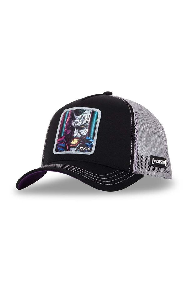 Capslab Kapa sa šiltom Capslab x DC Comics boja: crna, s aplikacijom, CL/DC7/1/CT/JOK