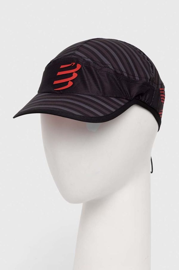 Compressport Kapa sa šiltom Compressport Pro Racing Cap boja: crna, s uzorkom, CU00003B