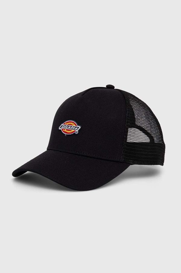 Dickies Kapa sa šiltom Dickies HANSTON TRUCKER boja: crna, s aplikacijom, DK0A4YV3