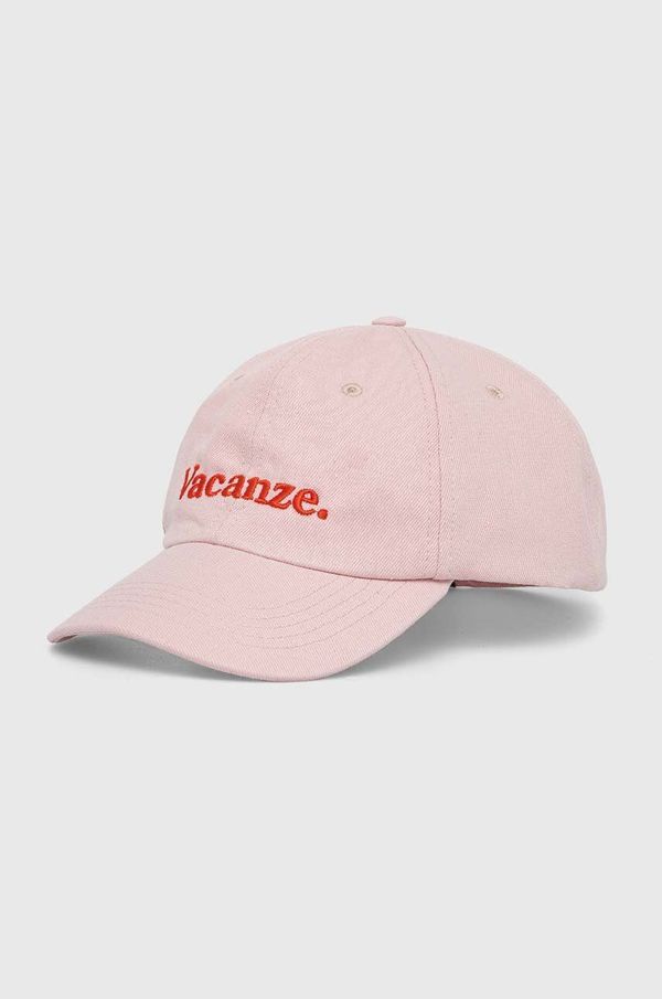 Drivemebikini Kapa sa šiltom Drivemebikini Vacanze boja: ružičasta, s aplikacijom