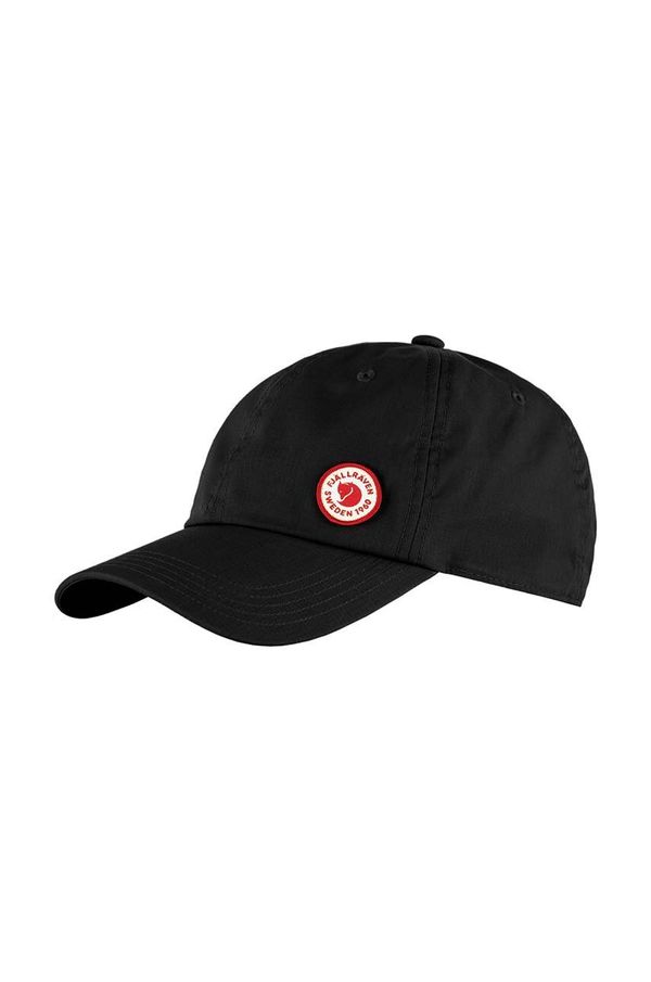 Fjallraven Kapa sa šiltom Fjallraven Fjällräven Logo Cap boja: crna, s aplikacijom, F13100181.550