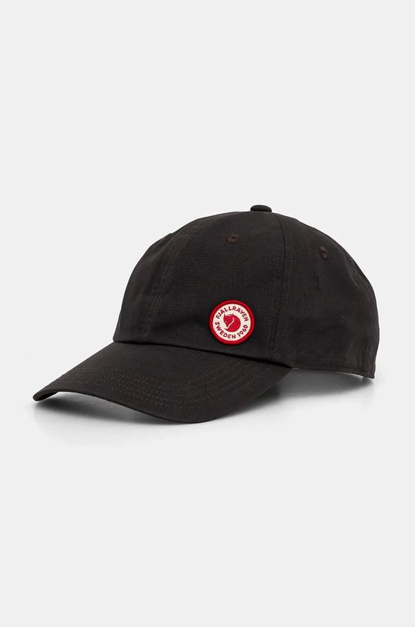 Fjallraven Kapa sa šiltom Fjallraven Fjällräven Logo Cap boja: siva, s aplikacijom, F13100181.030