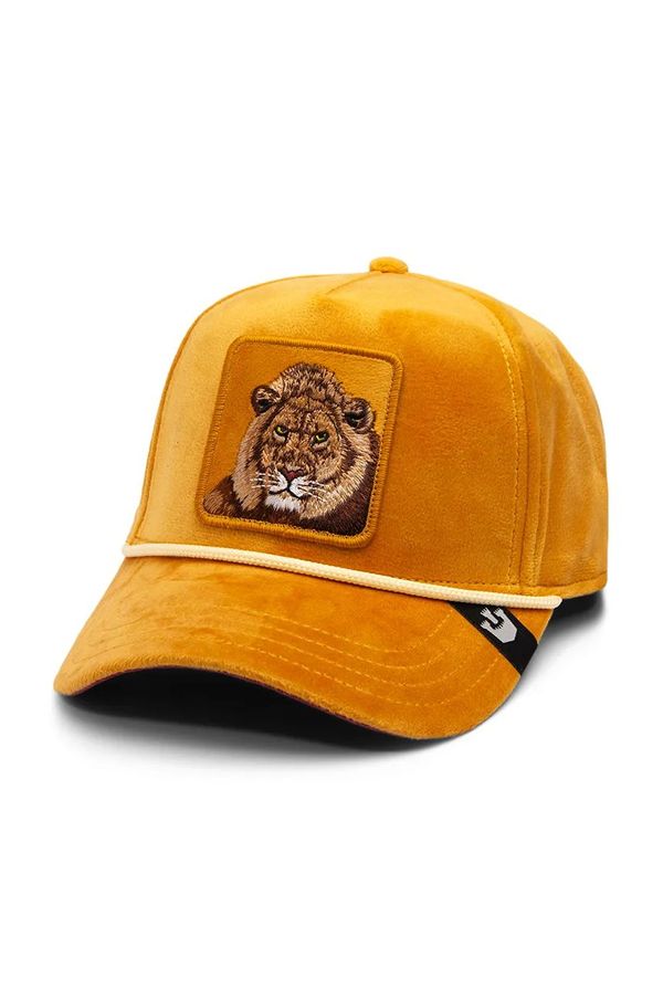 Goorin Bros Kapa sa šiltom Goorin Bros Lion Royalty boja: žuta, s aplikacijom, 101-1570