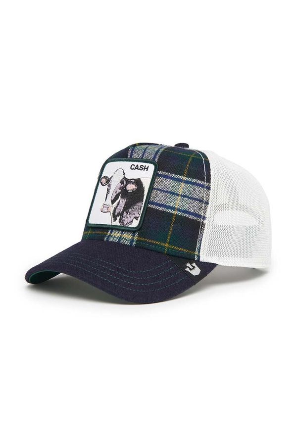 Goorin Bros Kapa sa šiltom Goorin Bros Moon Cow boja: tamno plava, s aplikacijom, 101-1489