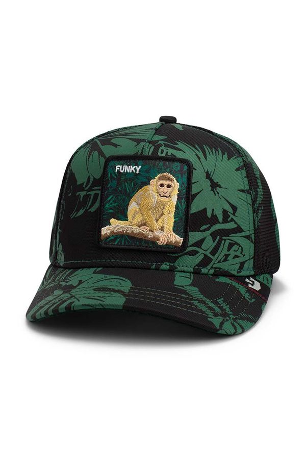 Goorin Bros Kapa sa šiltom Goorin Bros Up Your Tree boja: crna, s aplikacijom, 101-1685