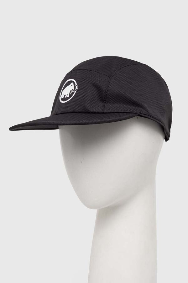 Mammut Kapa sa šiltom Mammut Aenergy Light boja: crna, s uzorkom