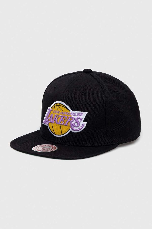 Mitchell&Ness Kapa sa šiltom Mitchell&Ness Los Angeles Lakers boja: crna, s aplikacijom