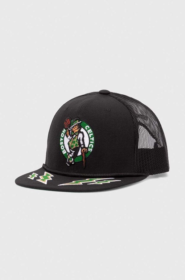 Mitchell&Ness Kapa sa šiltom Mitchell&Ness NBA BOSTON CELTICS boja: crna, s aplikacijom
