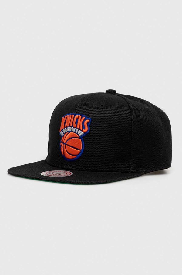 Mitchell&Ness Kapa sa šiltom Mitchell&Ness NEW YORK KNICKS boja: crna, s aplikacijom