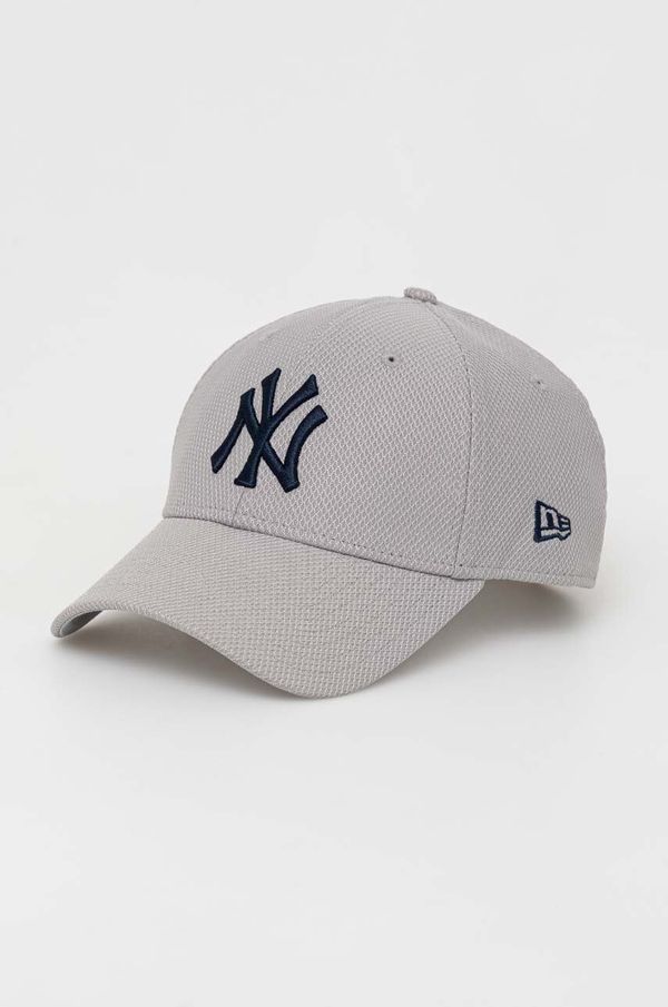 New Era Kapa sa šiltom New Era boja: siva, s aplikacijom, NEW YORK YANKEES