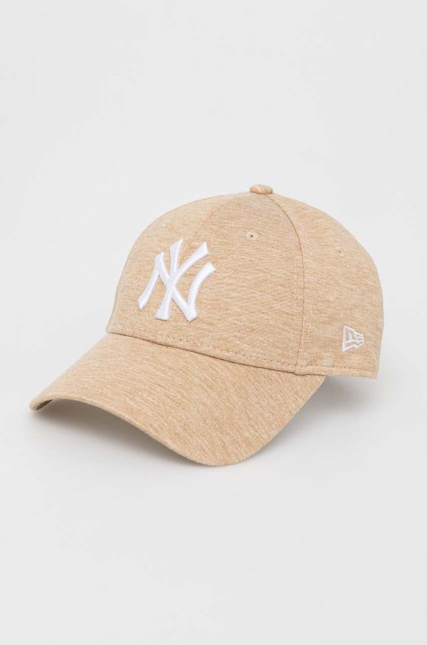 New Era Kapa sa šiltom New Era boja: žuta, s aplikacijom, NEW YORK YANKEES