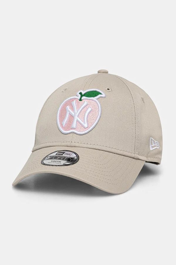 New Era Kapa sa šiltom New Era NEW YORK YANKEES boja: bež, s aplikacijom, 60565272