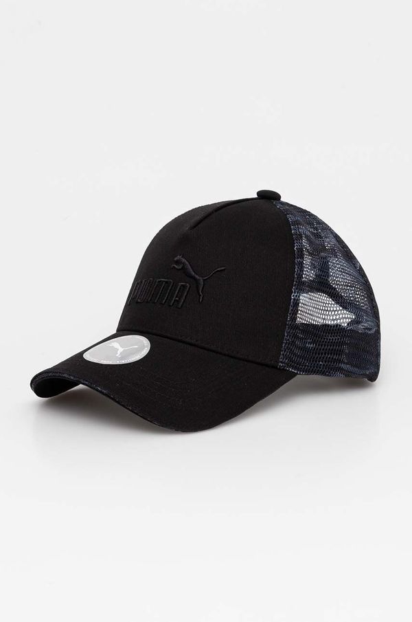 Puma Kapa sa šiltom Puma boja: crna, s aplikacijom, 25481