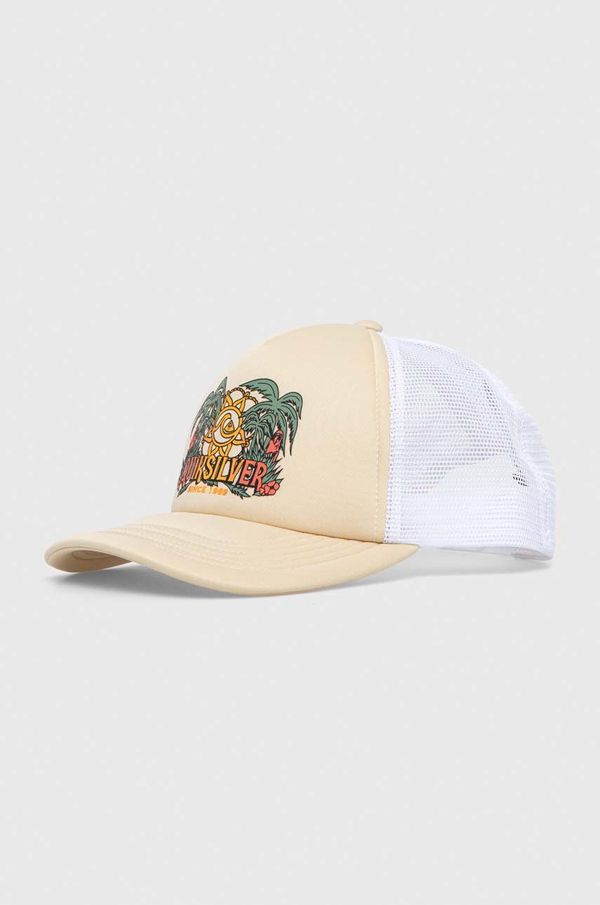 Quiksilver Kapa sa šiltom Quiksilver boja: bež, s uzorkom