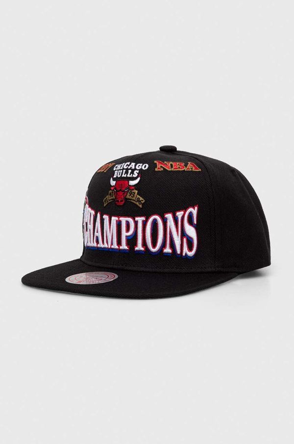 Mitchell&Ness Kapa sa šiltom s dodatkom vune Mitchell&Ness boja: crna, s aplikacijom