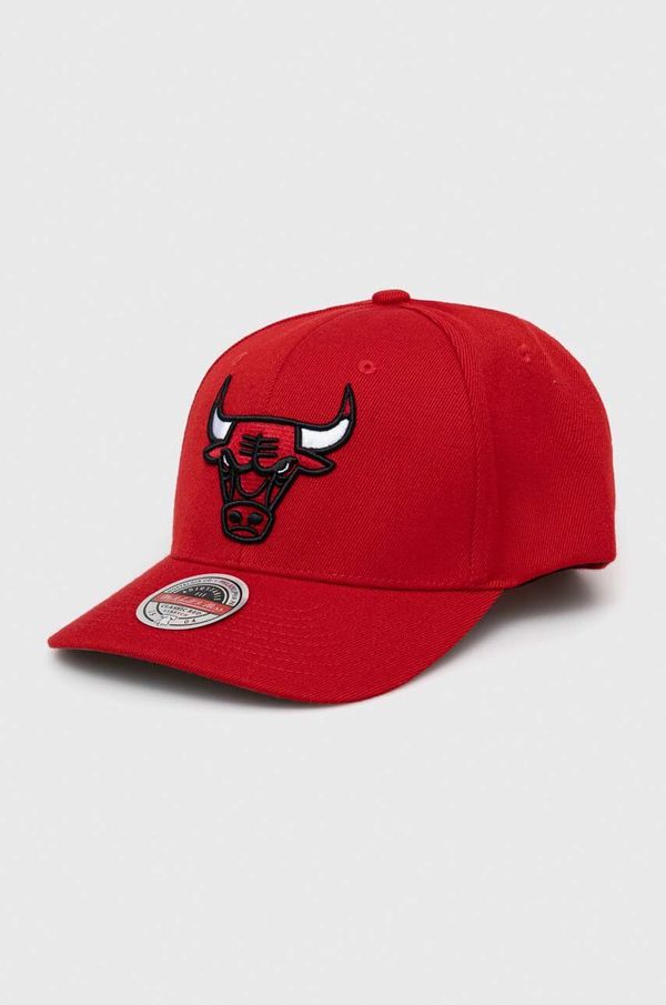 Mitchell&Ness Kapa sa šiltom s dodatkom vune Mitchell&Ness Chicago Bulls boja: crvena, s aplikacijom