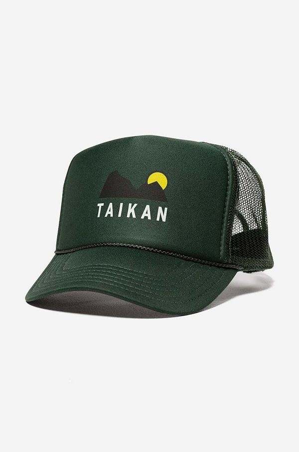 Taikan Kapa sa šiltom Taikan Trucker Cap boja: zelena, s tiskom, TA0004.FGN-FGN