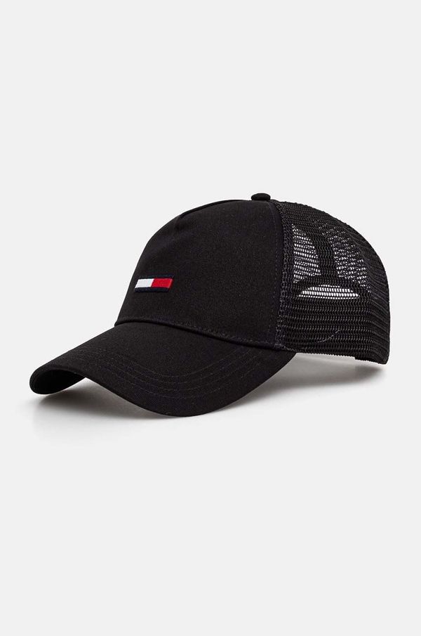 Tommy Jeans Kapa sa šiltom Tommy Jeans boja: crna, s aplikacijom, AM0AM11694