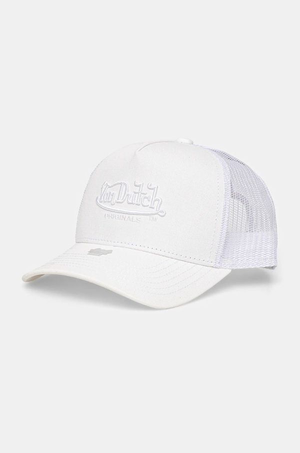 Von Dutch Kapa sa šiltom Von Dutch boja: bijela, bez uzorka, 7030830