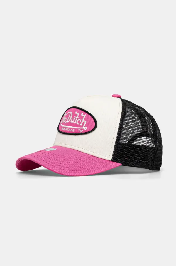 Von Dutch Kapa sa šiltom Von Dutch boja: ružičasta, s uzorkom, 7030777