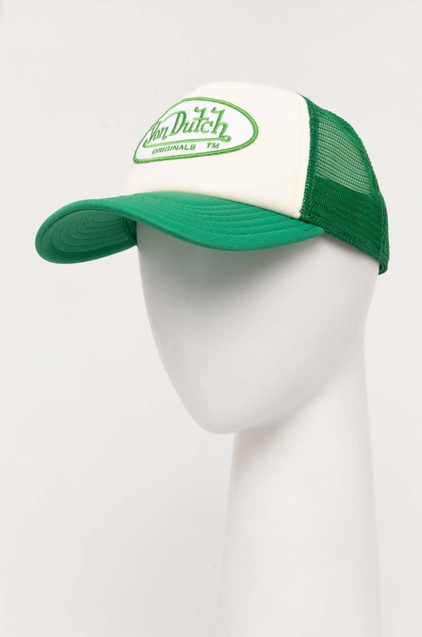 Von Dutch Kapa sa šiltom Von Dutch boja: zelena, s aplikacijom