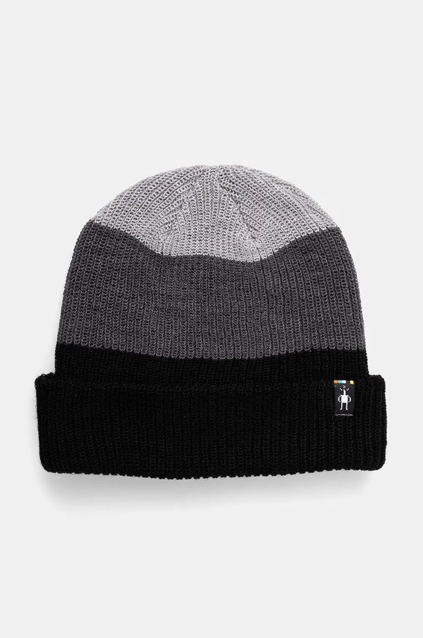 Smartwool Kapa Smartwool Cantar Colorblock boja: crna, vunena, SW011491