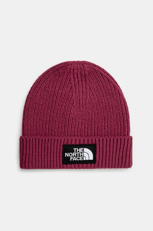 The North Face Kapa The North Face KIDS TNF BOX LOGO CUFFED BEANIE boja: ružičasta, NF0A7WGC6EO1