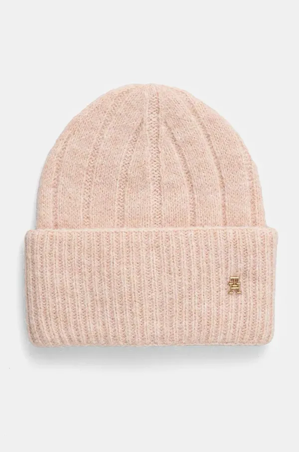 Tommy Hilfiger Kapa Tommy Hilfiger boja: ružičasta, AW0AW16630